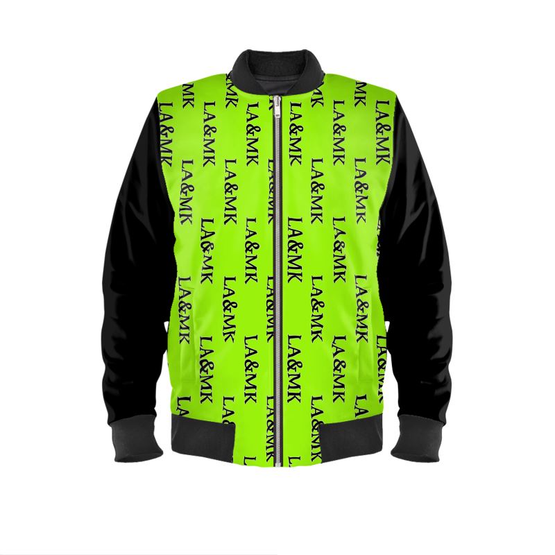 LA&MK GRAFFITI STYLE BOMBER JACKET