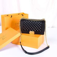 Load image into Gallery viewer, Latest Flap Top Chain Strap Quilted Medium Crossbody Bag
