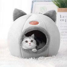 Load image into Gallery viewer, Cat ear small cozy bed
