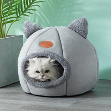 Load image into Gallery viewer, Cat ear small cozy bed
