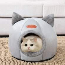 Load image into Gallery viewer, Cat ear small cozy bed
