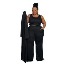 Load image into Gallery viewer, Three Piece Plus Size Lounge Set
