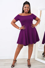 Load image into Gallery viewer, Plus Size Hi-Low Hem Dress
