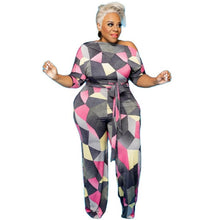 Load image into Gallery viewer, Plus Size Knitted Fitted Jumpsuit
