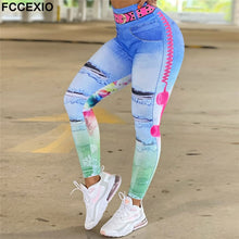 Load image into Gallery viewer, Telephone 3D Print Leggings
