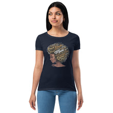 Load image into Gallery viewer, Women’s fitted t-shirt
